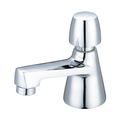 Central Brass Slow-Close Single Handle Basin Faucet, NPSM, Single Hole, Chrome, Flow Rate (GPM): 1.2 0355-AN2P